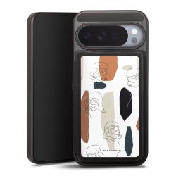 Snap Wallet Case schwarz