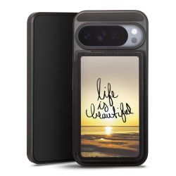 Snap Wallet Case schwarz