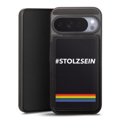 Snap Wallet Case schwarz