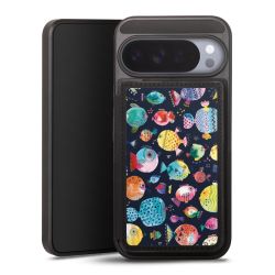 Snap Wallet Case schwarz