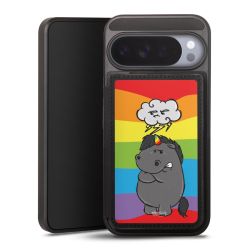 Snap Wallet Case schwarz