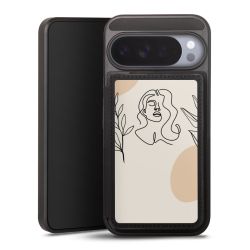 Snap Wallet Case schwarz