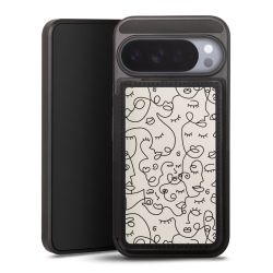 Snap Wallet Case schwarz