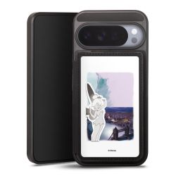 Snap Wallet Case schwarz