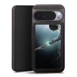 Snap Wallet Case schwarz