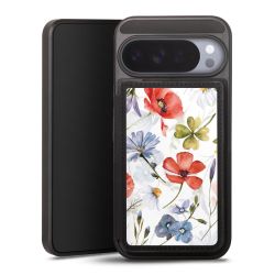 Snap Wallet Case schwarz