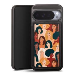 Snap Wallet Case schwarz