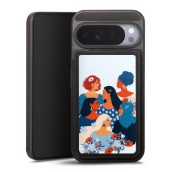 Snap Wallet Case schwarz