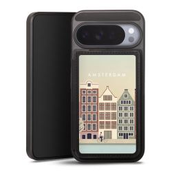 Snap Wallet Case schwarz