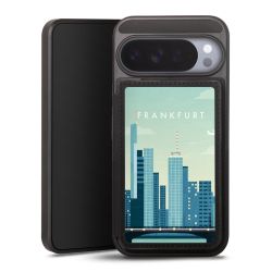 Snap Wallet Case schwarz