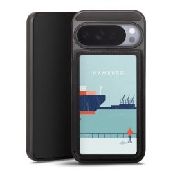 Snap Wallet Case schwarz