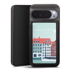 Snap Wallet Case schwarz