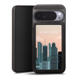 Snap Wallet Case schwarz