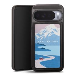 Snap Wallet Case schwarz