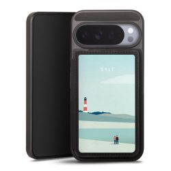 Snap Wallet Case schwarz