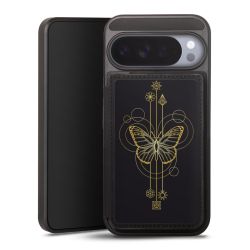 Snap Wallet Case schwarz