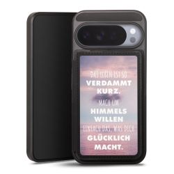 Snap Wallet Case schwarz