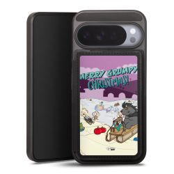 Snap Wallet Case schwarz