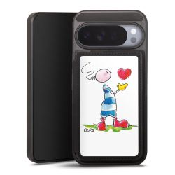 Snap Wallet Case schwarz