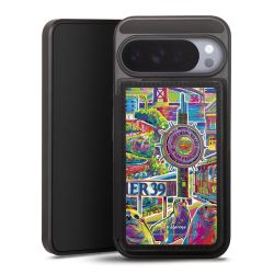 Snap Wallet Case schwarz