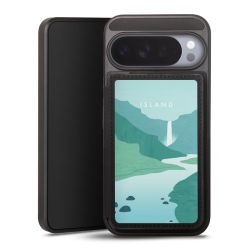 Snap Wallet Case schwarz