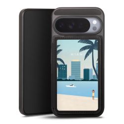 Snap Wallet Case schwarz