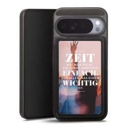 Snap Wallet Case schwarz