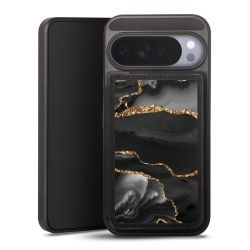 Snap Wallet Case schwarz