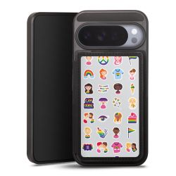 Snap Wallet Case schwarz