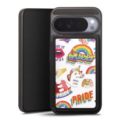 Snap Wallet Case schwarz