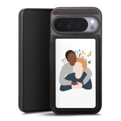 Snap Wallet Case schwarz