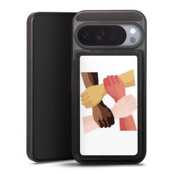 Snap Wallet Case schwarz