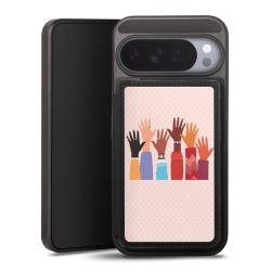 Snap Wallet Case schwarz