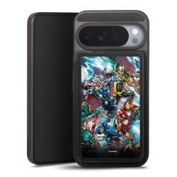 Snap Wallet Case schwarz