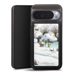 Snap Wallet Case schwarz