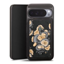 Snap Wallet Case schwarz