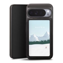 Snap Wallet Case schwarz