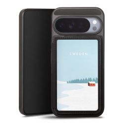 Snap Wallet Case schwarz