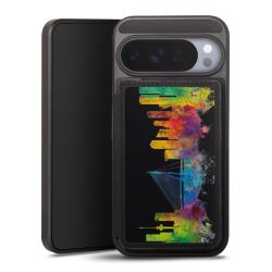 Snap Wallet Case schwarz