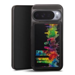 Snap Wallet Case schwarz