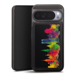 Snap Wallet Case schwarz