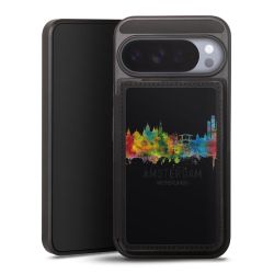 Snap Wallet Case schwarz