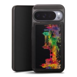 Snap Wallet Case schwarz