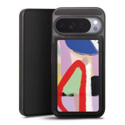 Snap Wallet Case schwarz