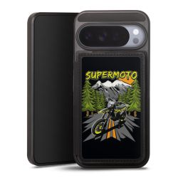 Snap Wallet Case schwarz