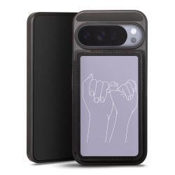 Snap Wallet Case schwarz