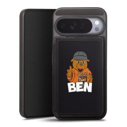 Snap Wallet Case schwarz