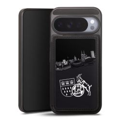 Snap Wallet Case schwarz