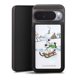 Snap Wallet Case schwarz