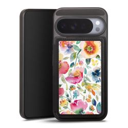 Snap Wallet Case schwarz